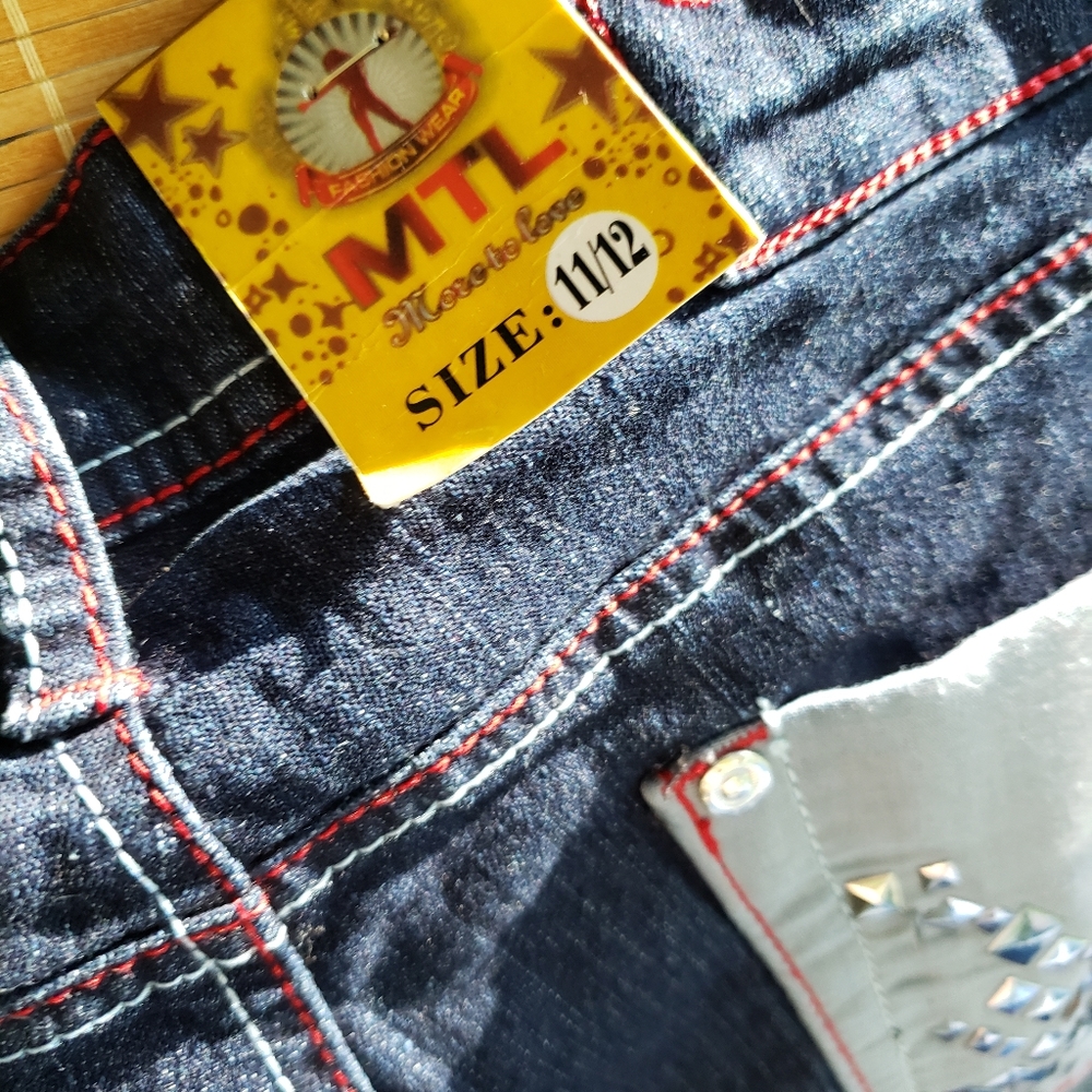 More to love MTL jeans jr crop